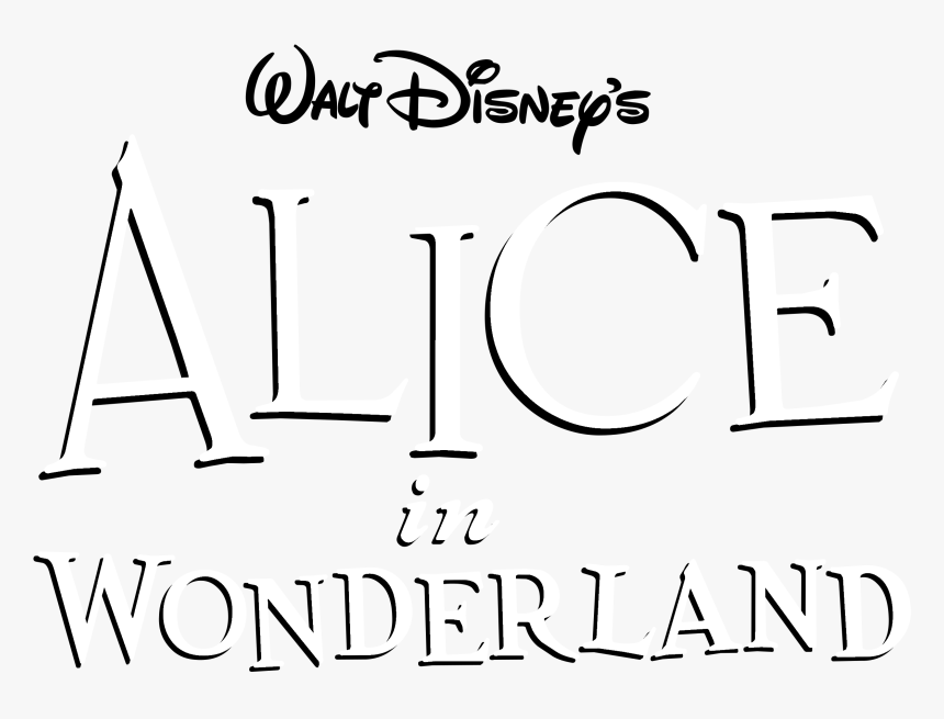 Transparent Alice In Wonderland Silhouette Png - Beauty And The Beast 2017 Title, Png Download, Free Download