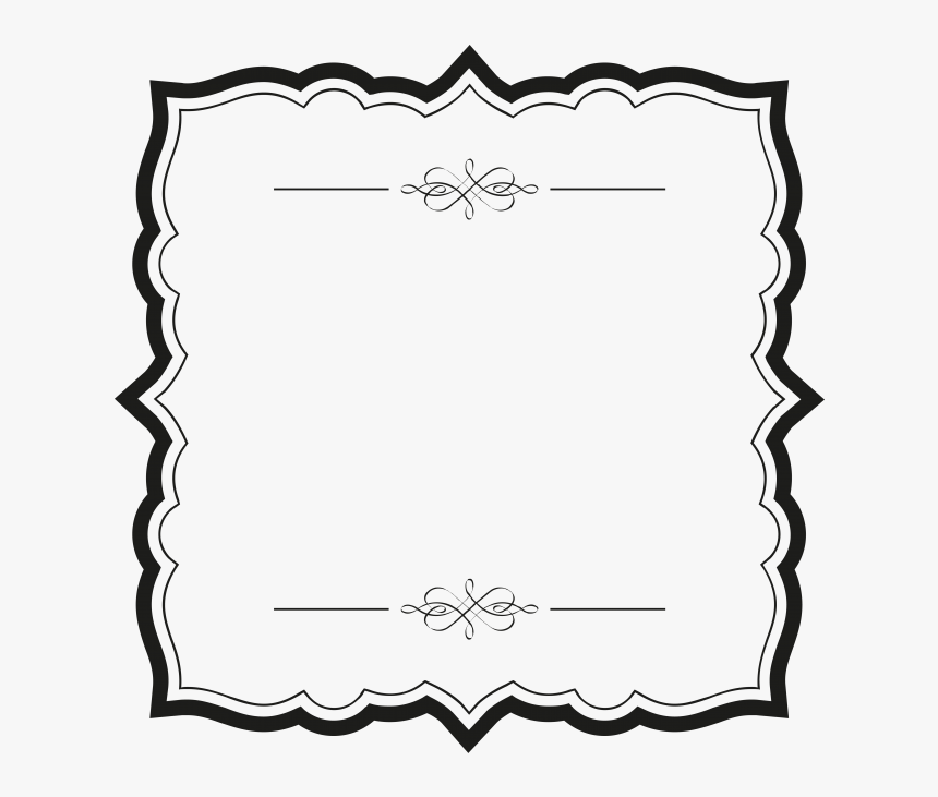 Transparent Ornate Frame Png - Portable Network Graphics, Png Download, Free Download