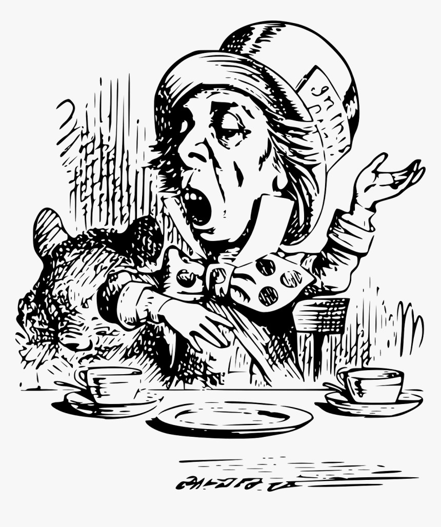 Alice In Wonderland Classic Drawings, HD Png Download, Free Download