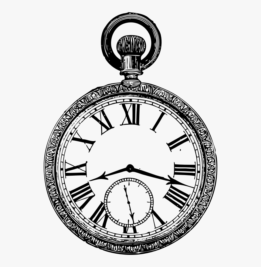 Alice In Wonderland Pocket Watch Png - Alice In Wonderland Stopwatch, Transparent Png, Free Download