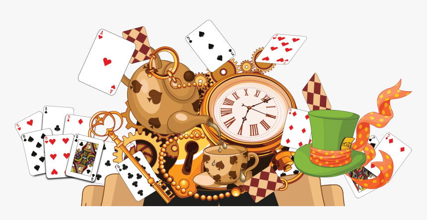 Alice"s Adventures In Wonderland White Rabbit Mad Hatter - Alice In Wonderland Png, Transparent Png, Free Download