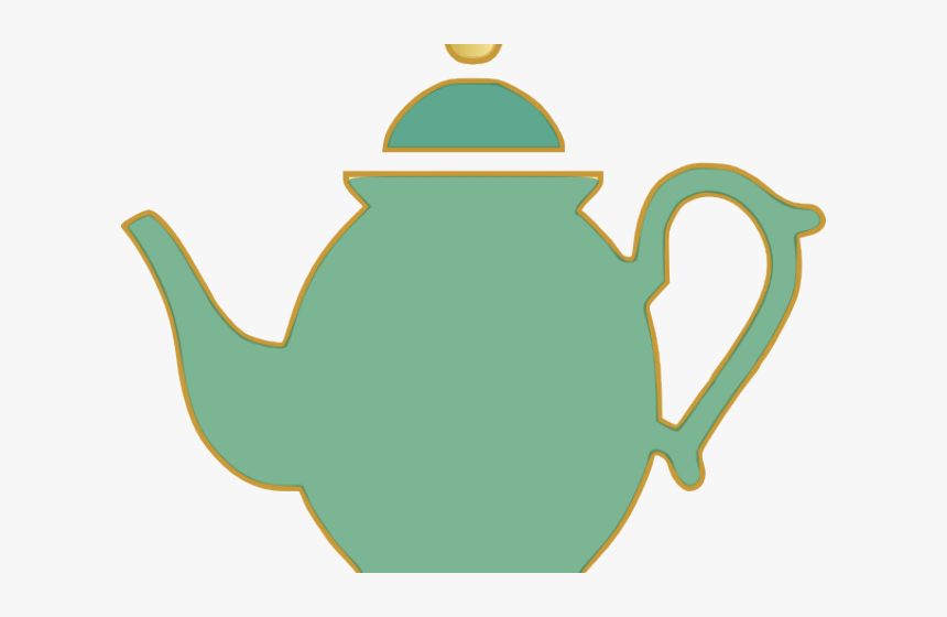 Tea Cup Clipart Green Tea - Purple Teapot Clipart, HD Png Download, Free Download