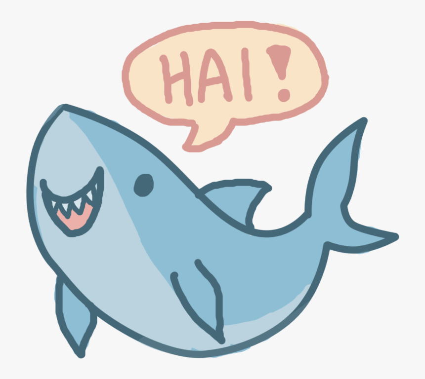 Cute Cartoon Shark Drawing, HD Png Download, Free Download