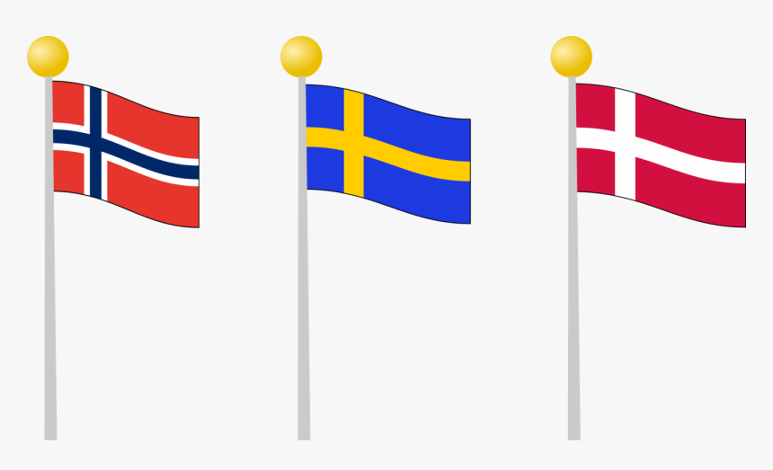 Transparent Flags Clipart - Scandinavian Flag Png, Png Download, Free Download