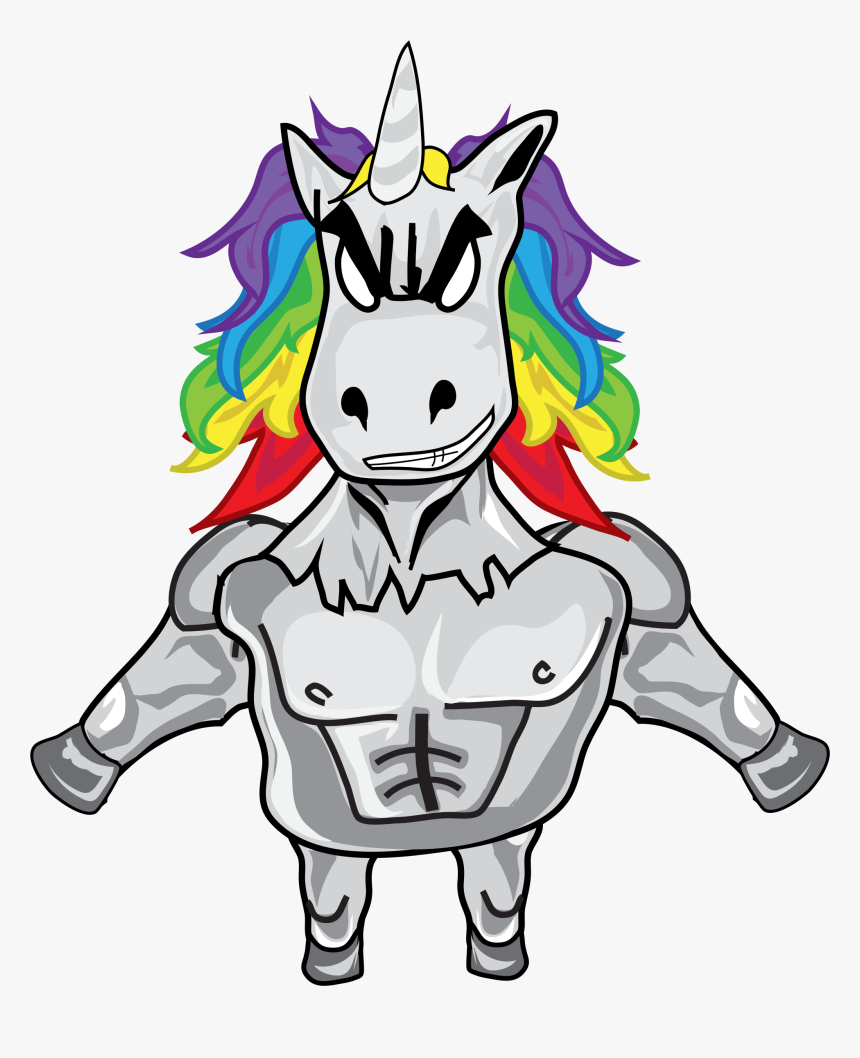 Unicorn Big Image Png - Buff Unicorn, Transparent Png, Free Download