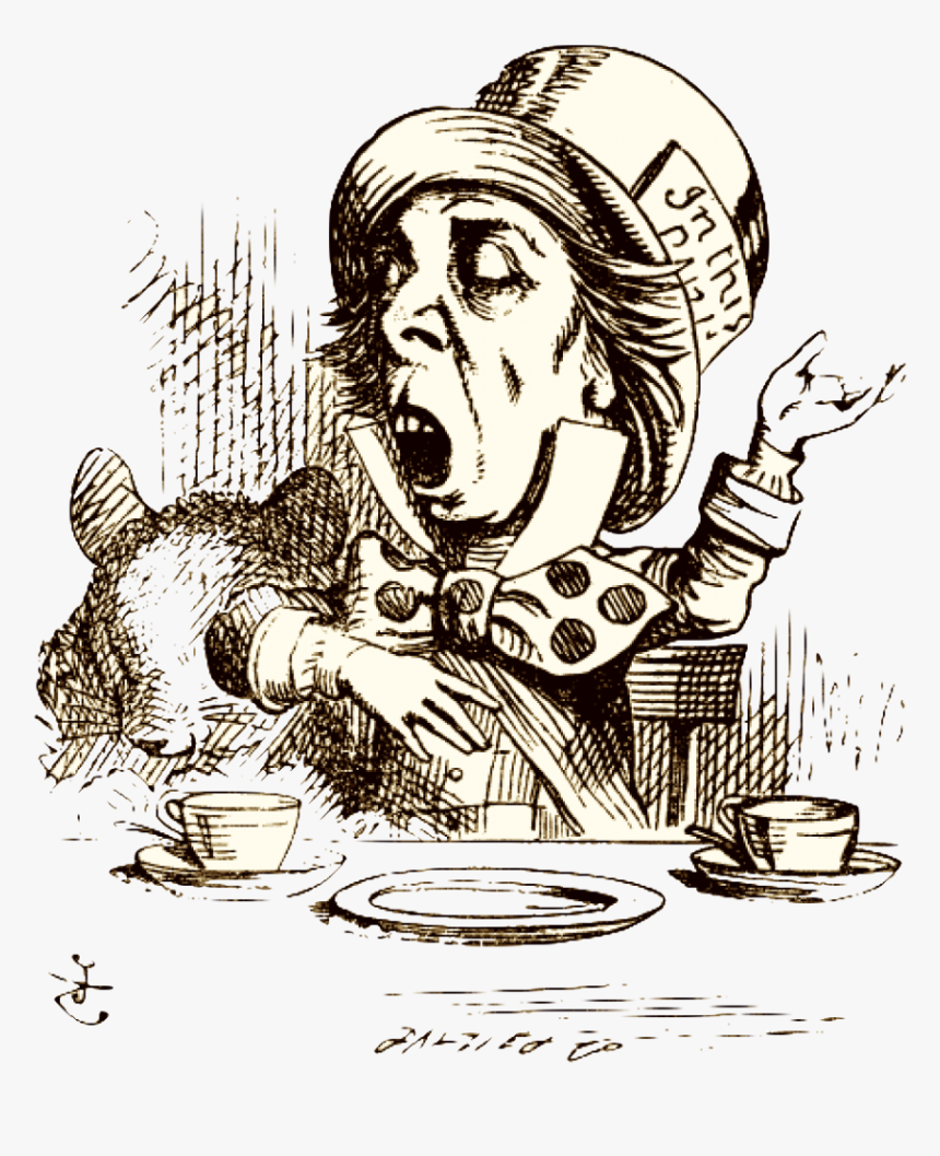 “essentially, The View Is That Next Time Around Policymakers - Alice In Wonderland Mad Hatter, HD Png Download, Free Download