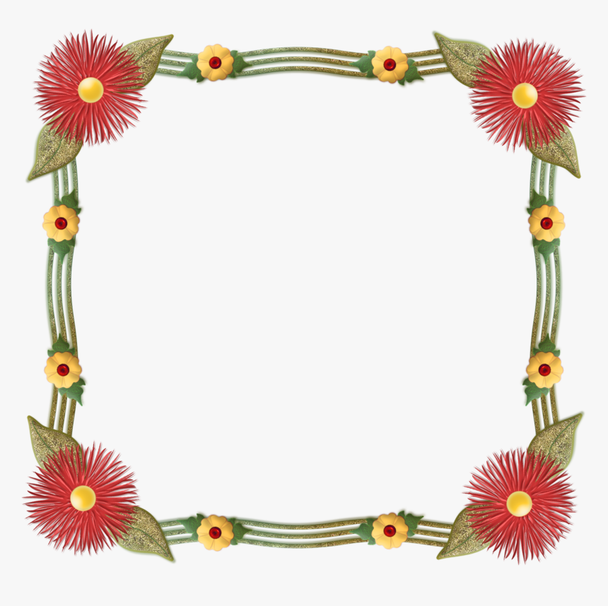 Floral Frame, Frame, Layer, Ornament, Png, Hq Photo - Lidl Logo 2019, Transparent Png, Free Download