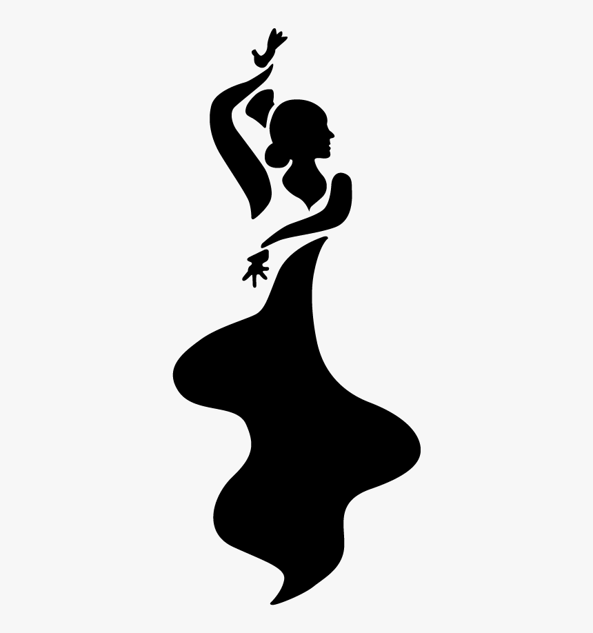 Flamenco Dancer Silhouette, HD Png Download, Free Download