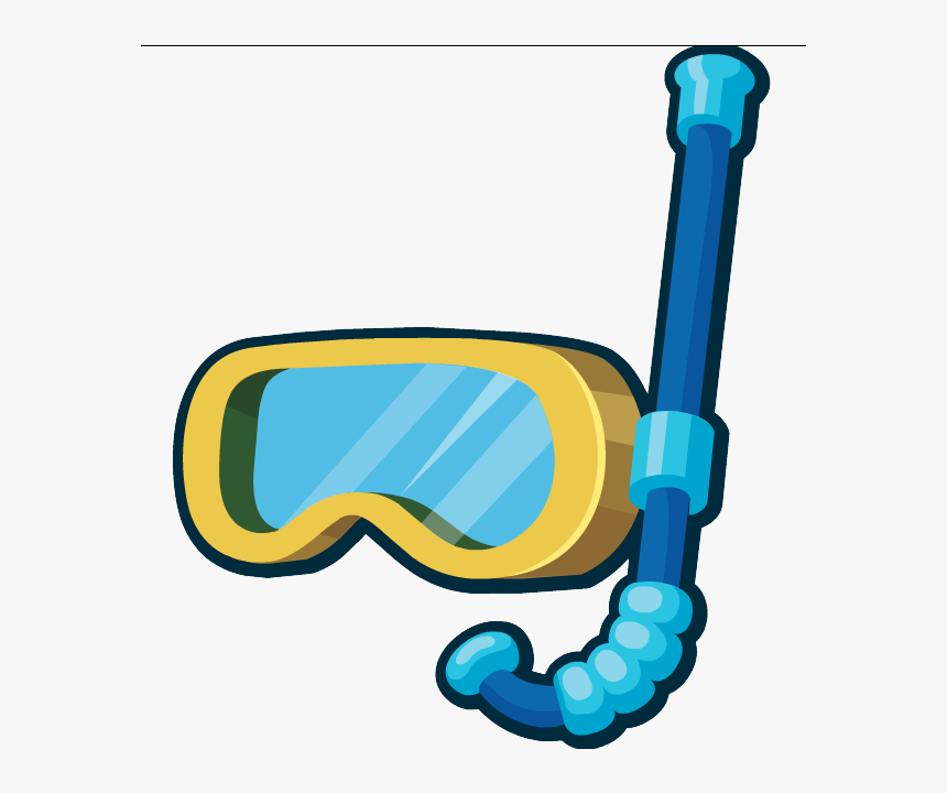 Snorkel, Diving Mask Png - Mask And Snorkel Clip Art, Transparent Png, Free Download