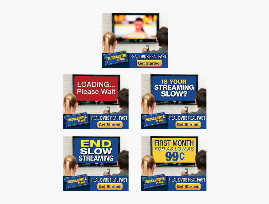 Blockbuster Digital Ad Campaign - Poster, HD Png Download, Free Download