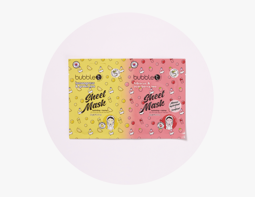 Bubble Tea Sheet Mask, HD Png Download, Free Download