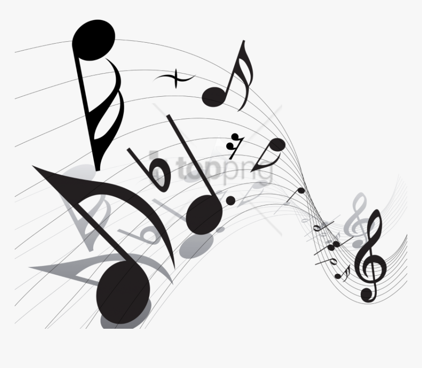 Free Png Color Music Notes Png Png Image With Transparent - Music Notes Png Vector, Png Download, Free Download