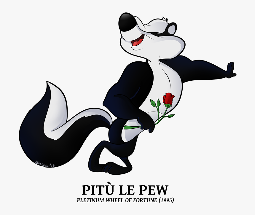 Entertainment Memorabilia K-9 Looney Tunes Cardboard - Pitu Le Pew, HD Png Download, Free Download