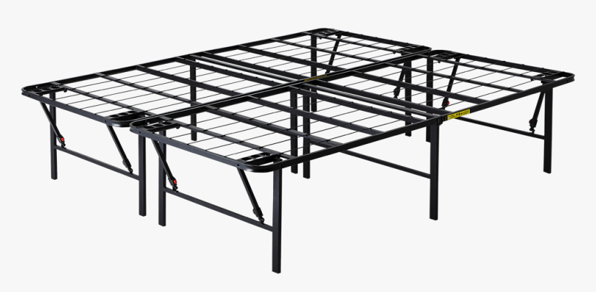 Transpa Metal Frame Png Mainstays, 18 High Profile Foldable Steel Bed Frame Queen