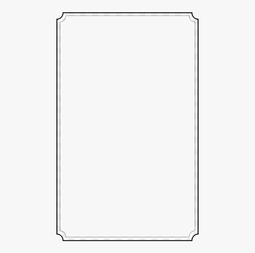 White Frame Png File - Metal, Transparent Png, Free Download