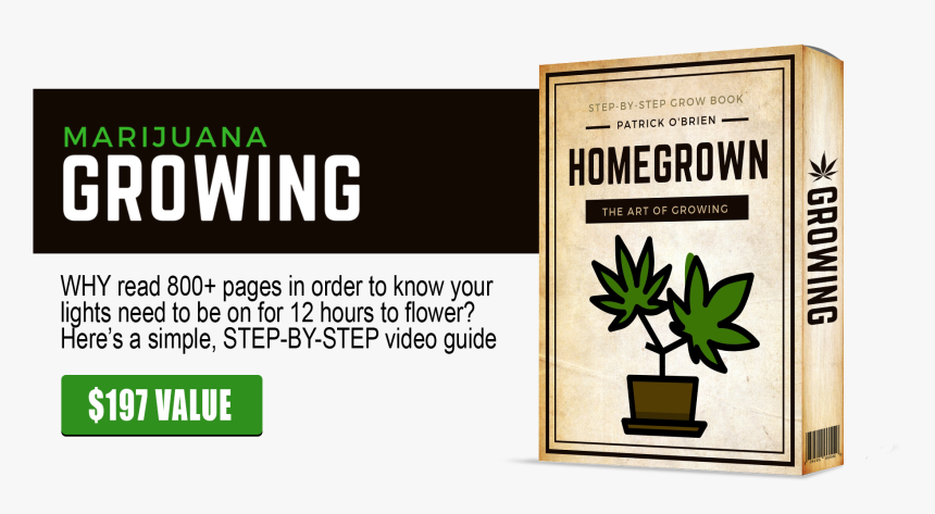 Marijuana Grow Book - Herbal, HD Png Download, Free Download