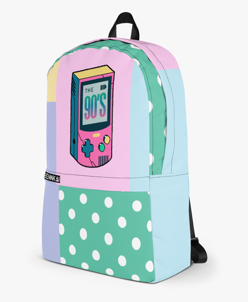 90s Gaming Backpack - Polka Dot, HD Png Download, Free Download
