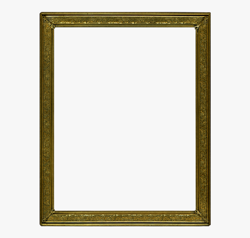 Vintage Engraved Metal Frame From My Personal Collection - Picture Frame, HD Png Download, Free Download