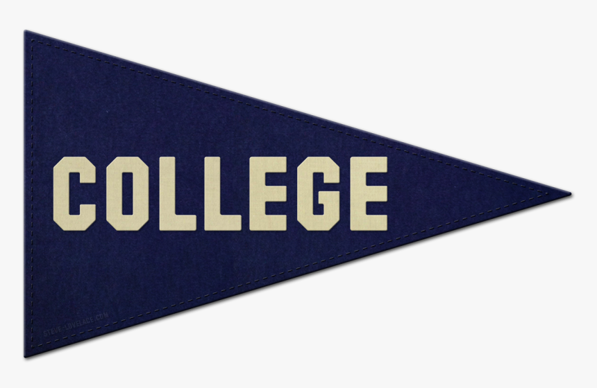 College Pennant , Png Download - College Pennant Clipart, Transparent Png, Free Download