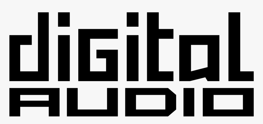 Digital Audio Logo Black And White - Digital Audio, HD Png Download, Free Download