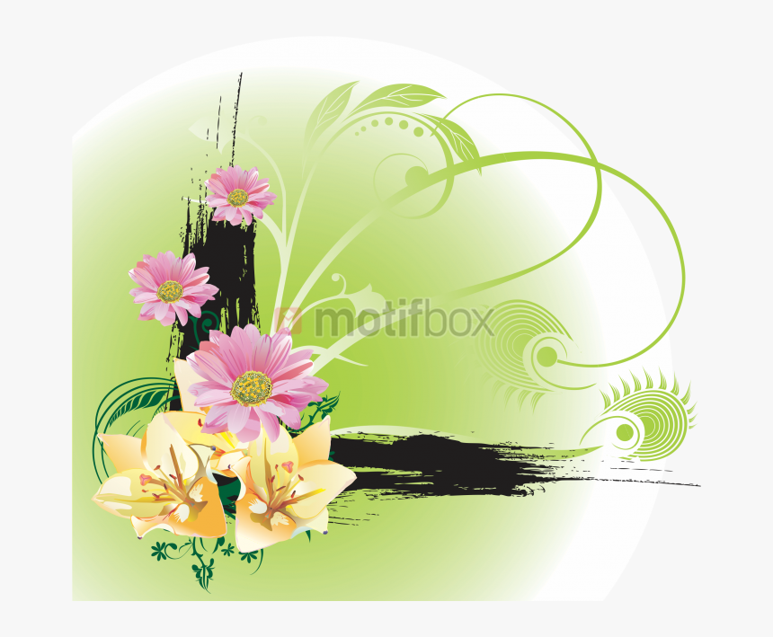 Floral Vector - Artificial Flower, HD Png Download, Free Download