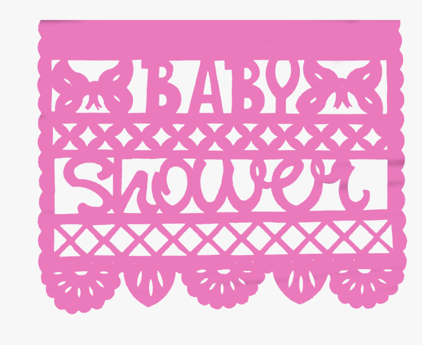 Papel Picado Baby Shower - Papel Picado Baby Sjower Png, Transparent Png, Free Download