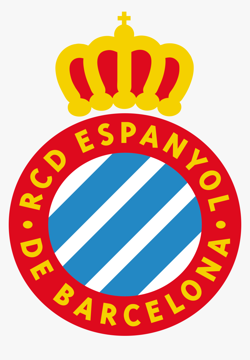 Espanyol Logo Escudo Real Club Deportivo Espanyol - Rcd Espanyol Png, Transparent Png, Free Download