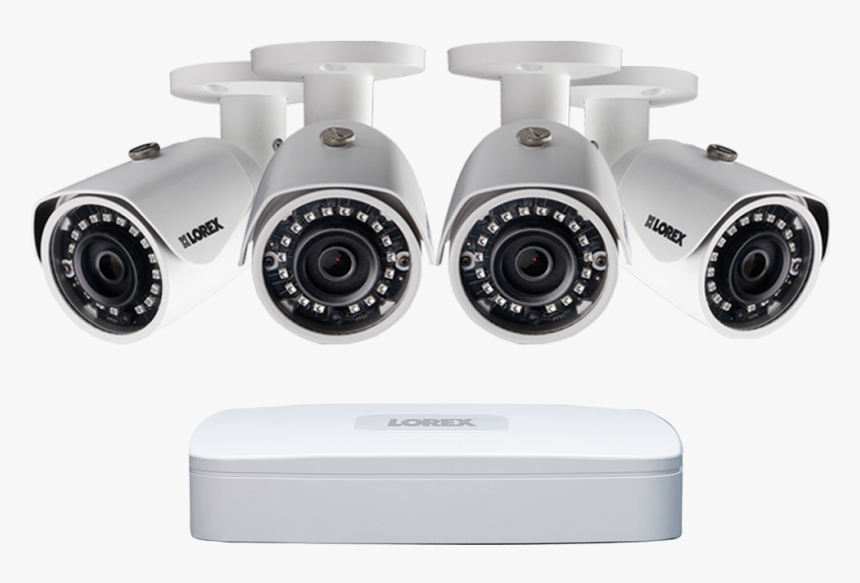 2k Ip Security Camera System With 4 Channel Nvr And - Ip Camera Installation Service, HD Png Download, Free Download