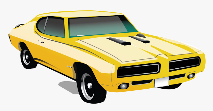 American Muscle Cars Clipart - Pontiac Gto Png, Transparent Png, Free Download