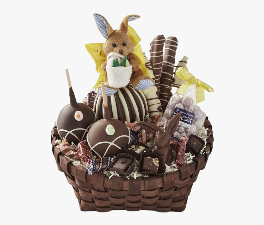 Easter Chocolate Basket Png Pic Background - Mishloach Manot, Transparent Png, Free Download