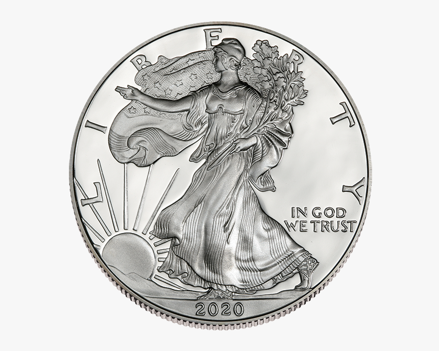 1 Oz Fine Silver One Dollar 2002, HD Png Download, Free Download