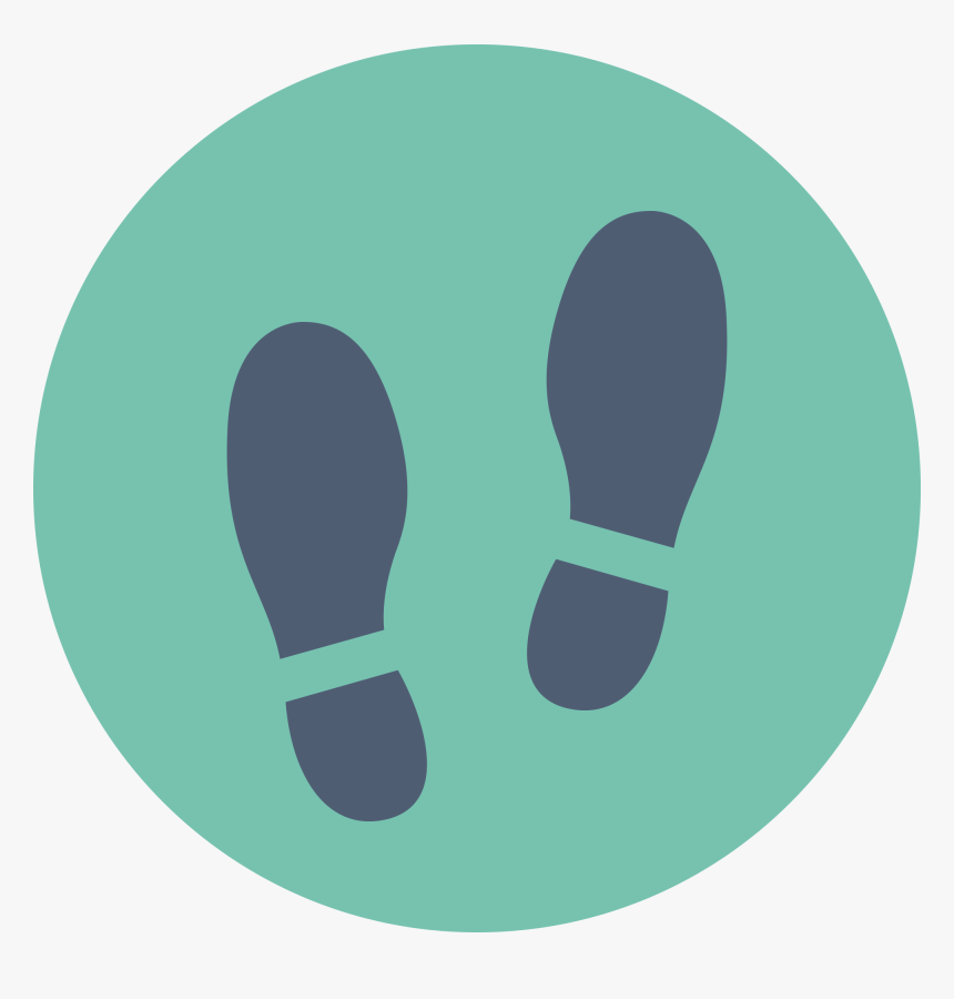 Shoe Prints Png - Shoe Print Icon Png, Transparent Png, Free Download