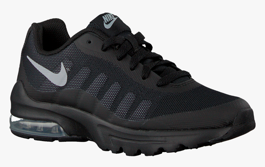 Black Nike Sneakers Air Max Invigor/print - Running Shoe, HD Png ...