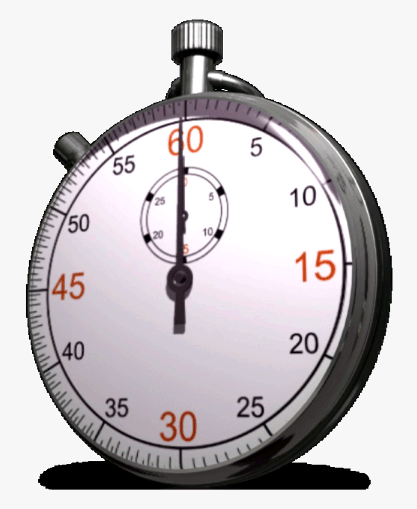 Quartz Clock Clipart , Png Download - Stopwatch Gif, Transparent Png, Free Download