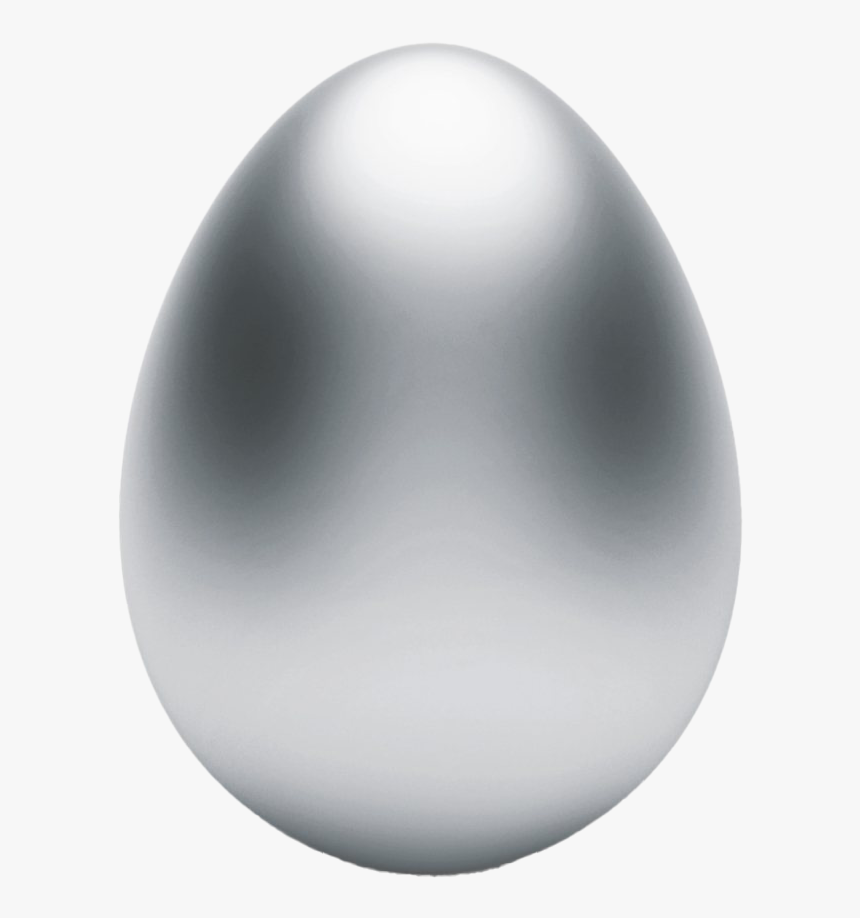 White Easter Egg Png Image - Grey Easter Egg Png, Transparent Png, Free Download