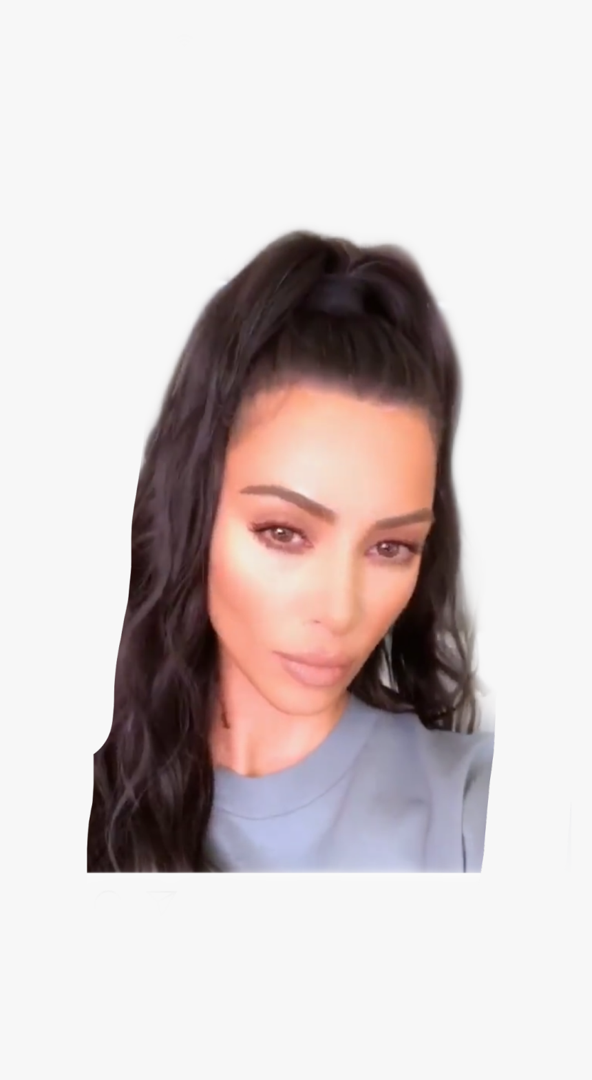 #kimkardashian #kim #kardashian #kardashians #kkw #kkwbeauty - Girl, HD Png Download, Free Download