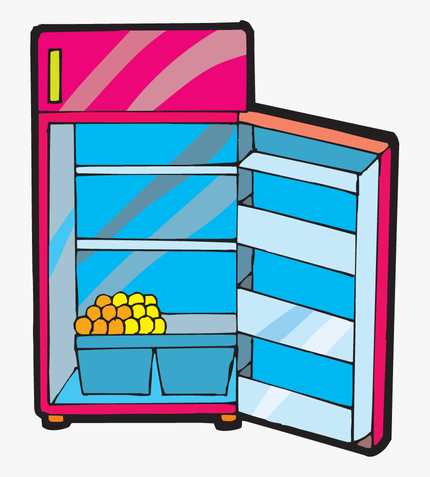 Transparent Refrigerator Png - Fridge Clipart, Png Download, Free Download