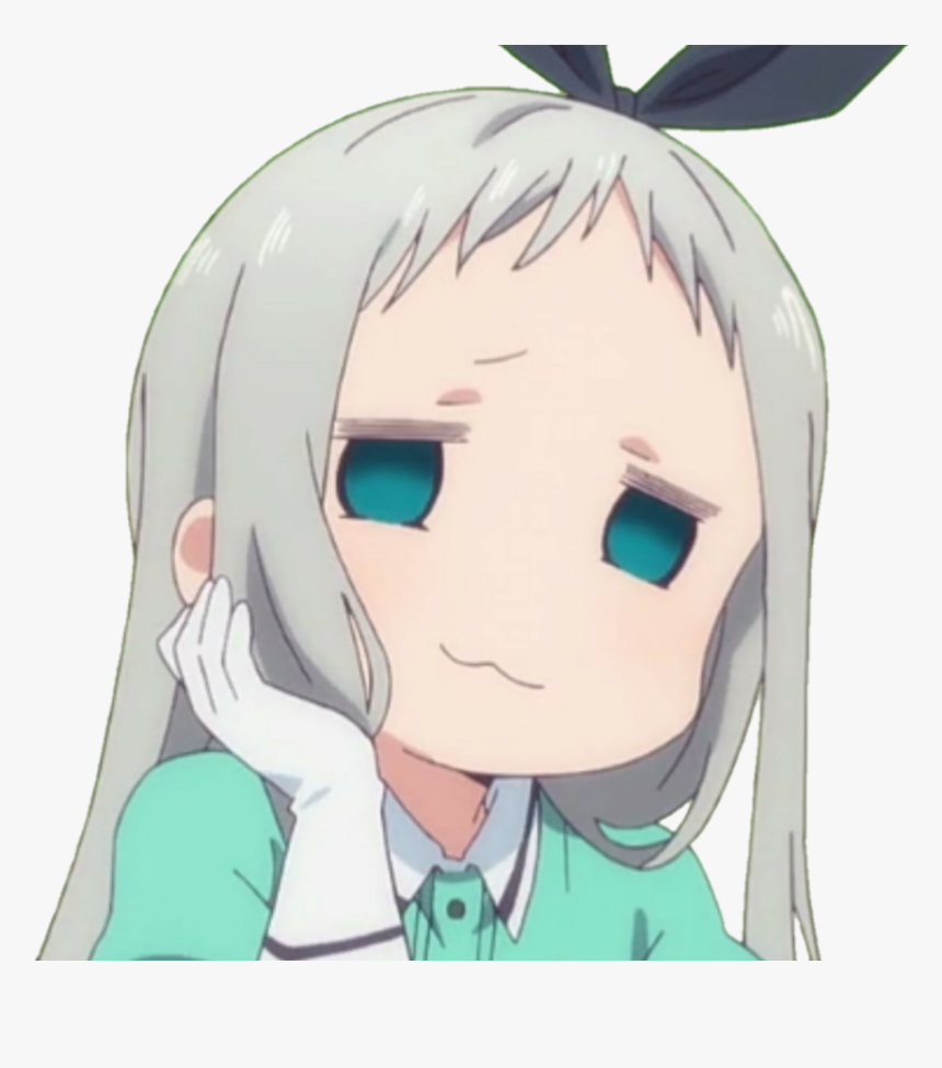 Transparent Smug Anime Png - Anime Face Meme, Png Download, Free Download