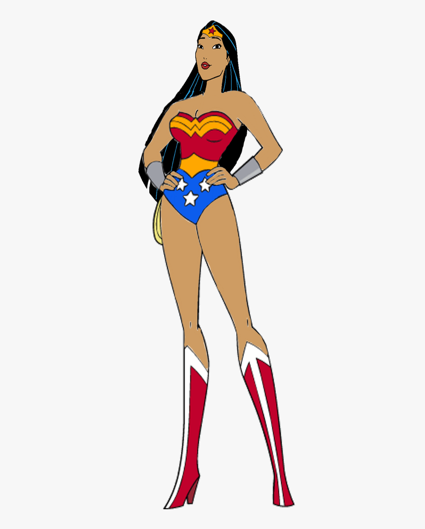 Princess Pocahontas As Wonder Woman By Darthranner83 - Pocahontas As Wonder Woman, HD Png Download, Free Download
