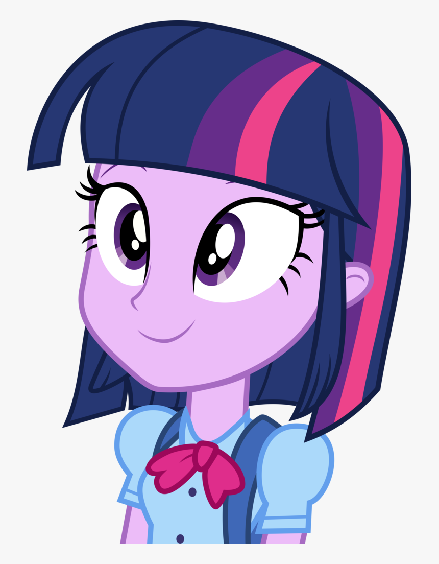 Short Hair Clipart Transparent - Equestria Girls Mlp Twilight, HD Png Download, Free Download