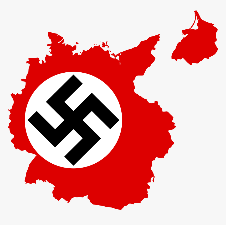 Nazi Flag Hd Png - Nazi Germany Flag Map, Transparent Png, Free Download