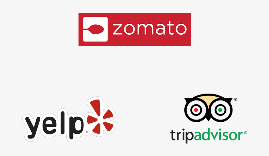 Logos Of Zomato, Yelp, Trip Advisor - Trip Advisor, HD Png Download, Free Download