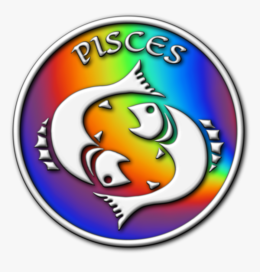 Pisces Drawing 6 Clip Arts - Pisces, HD Png Download, Free Download