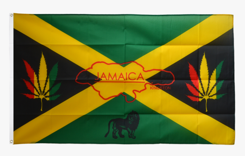 Jamaica Reggae Flag - Jamaika Flagge, HD Png Download, Free Download