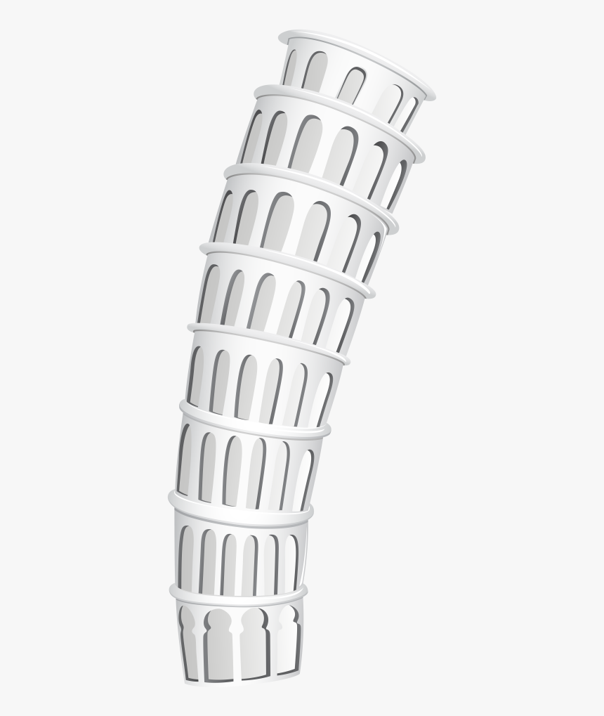 Transparent Torre Eiffel Dibujo Png - Leaning Tower Of Pisa, Png Download, Free Download