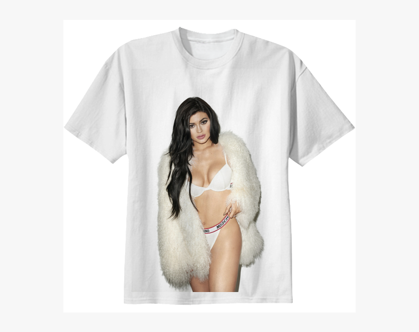 Kylie Jenner T-shirt $38 - Kim Kardashian Kylie Jenner Nude, HD Png Download, Free Download