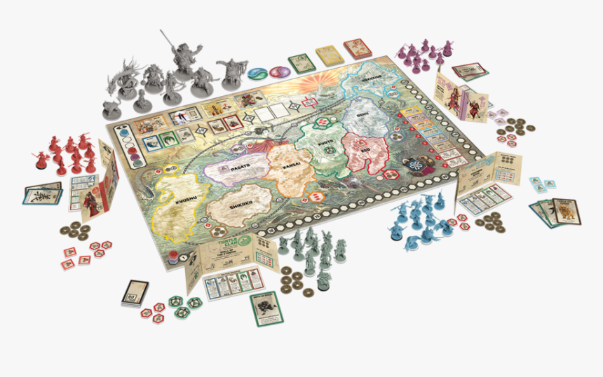 Rising Sun Board Game , Png Download - Root Riverfolk Board Games, Transparent Png, Free Download