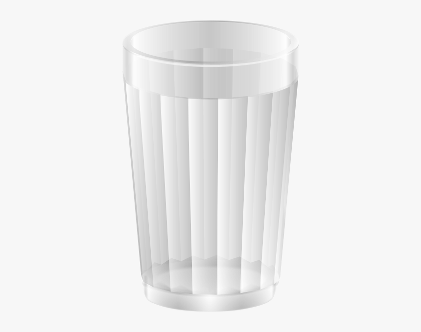 Empty Water Glass Vector Image - Glass Cup Clipart Png, Transparent Png, Free Download