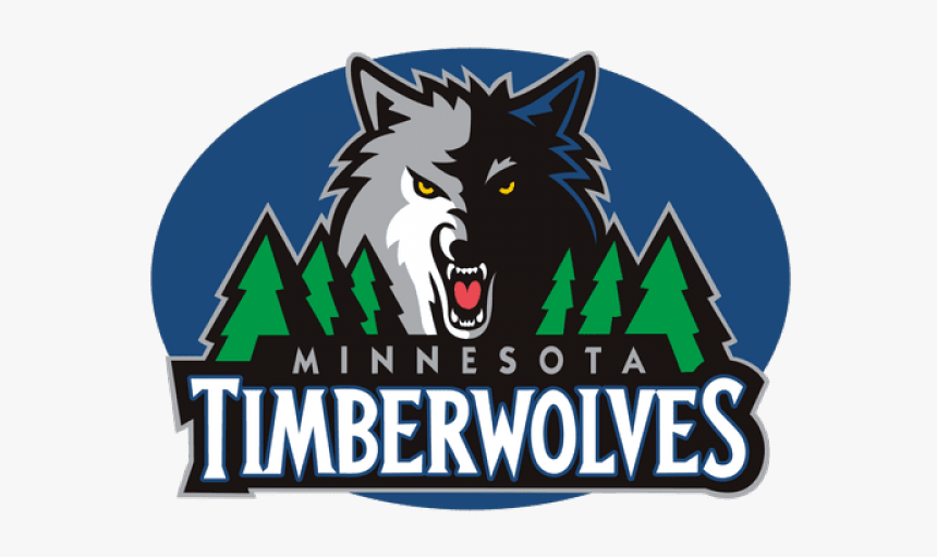 Minnesota Timberwolves Logo Png Transparent Images - Minnesota Timberwolves Retro Logo, Png Download, Free Download