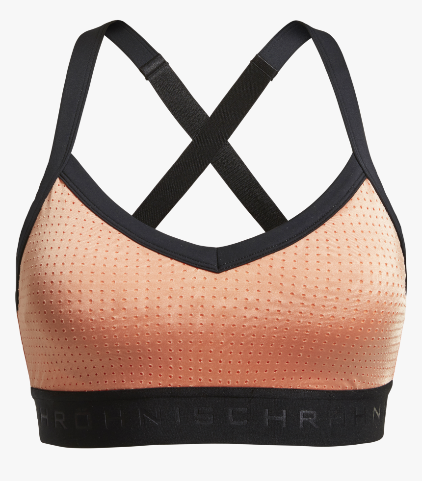 Mesh Sports Bra, Cantaloupe - Röhnisch - Sports Bra Medium Support - Mesh Sports, HD Png Download, Free Download